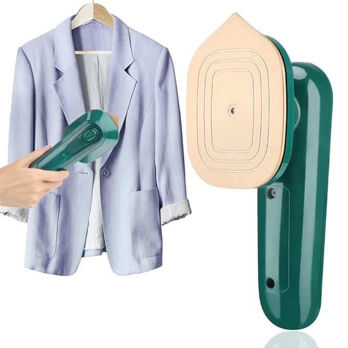 Portable Mini Steam Iron – 2-in-1 Dry & Steam Travel Iron